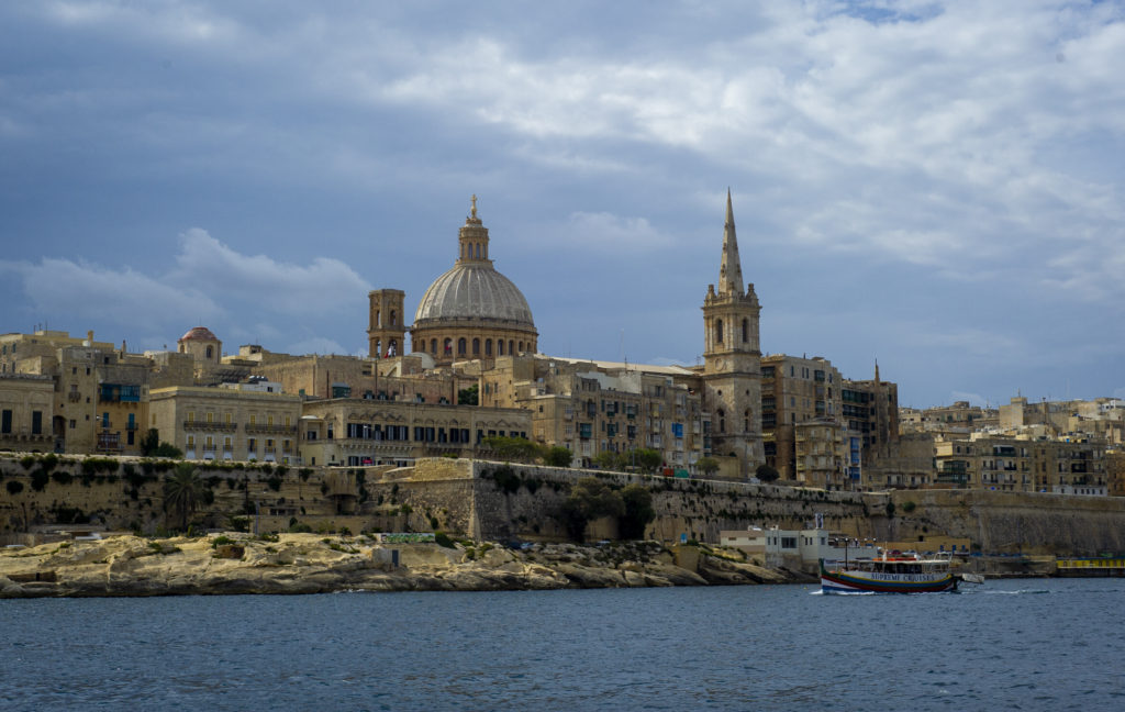 Valletta - hlavní město Malty