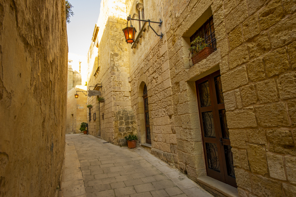 Tiché město Mdina, Malta